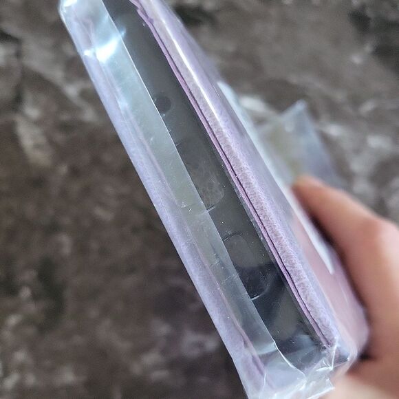 Purple Faux Leather Flip Case Designed For Galaxy S20 FE - Picture 3 of 4